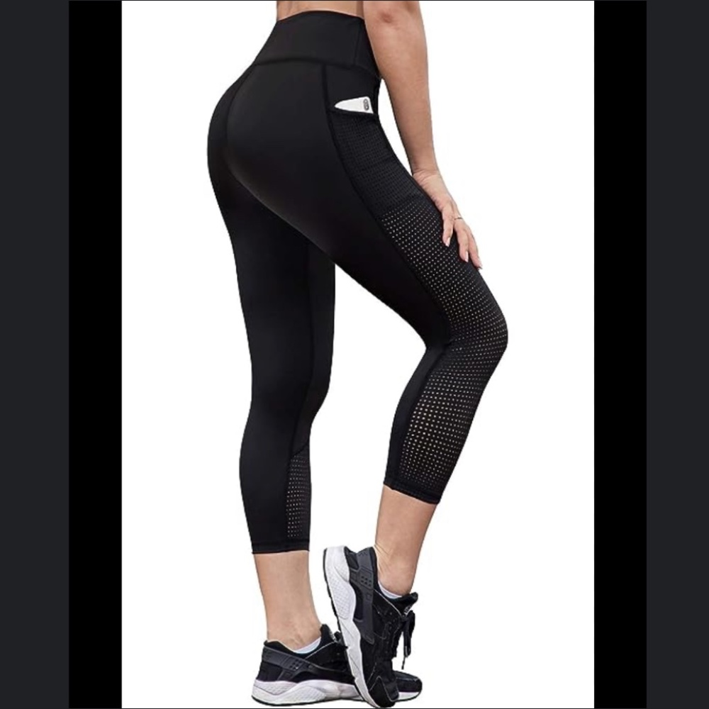 UURUN Seemly high waisted leggings with pockets women’s size XL